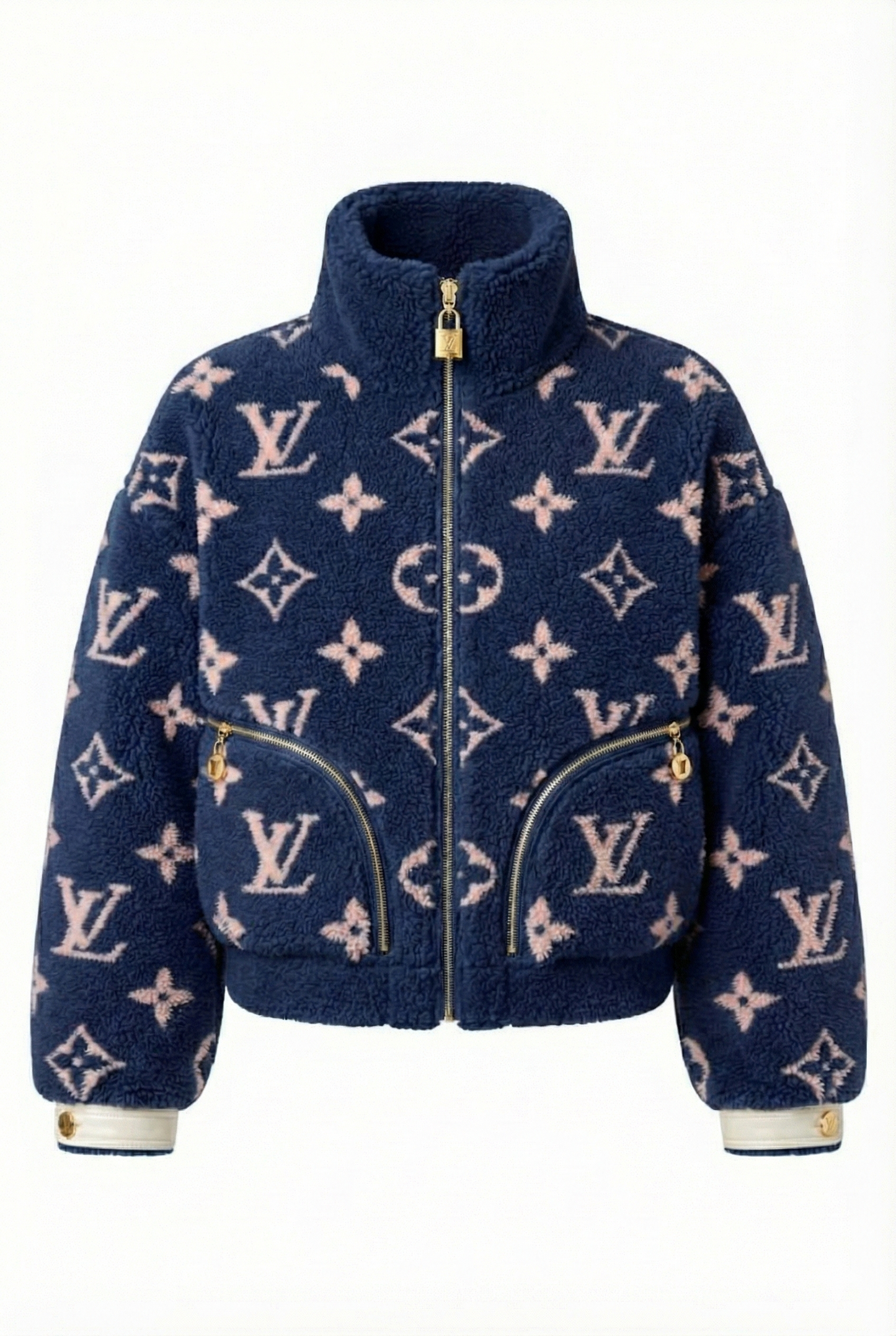 Shearling Monogram Jacket