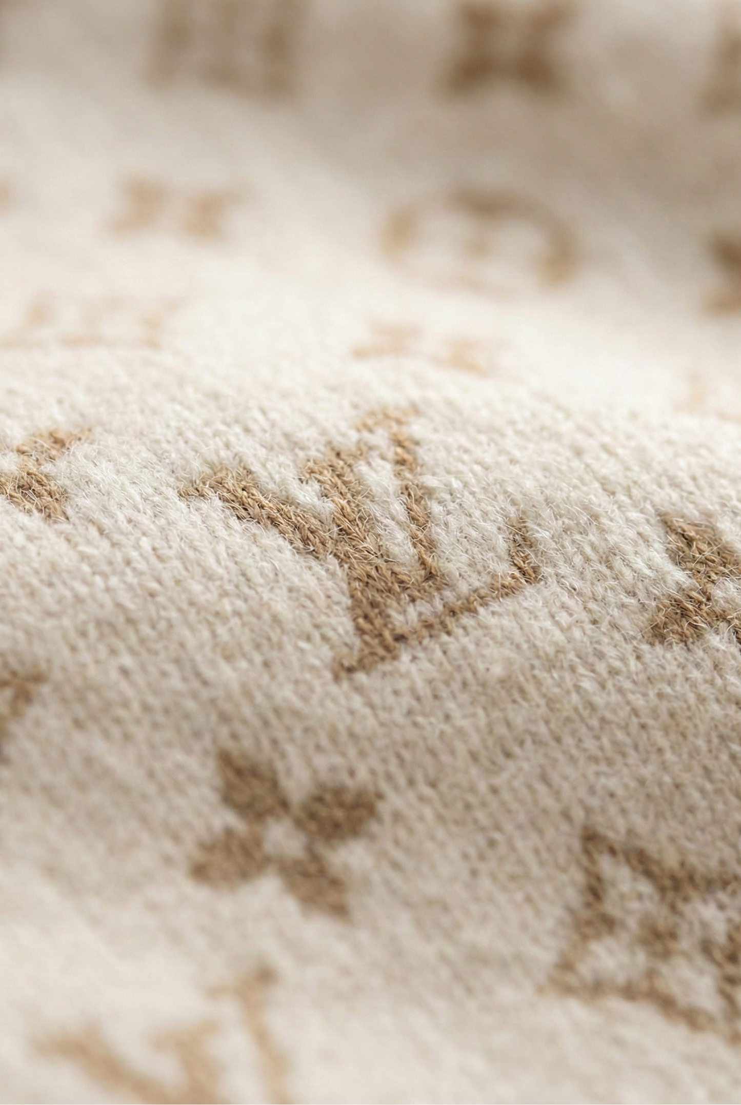 Monogram Knit Buttoned Vest