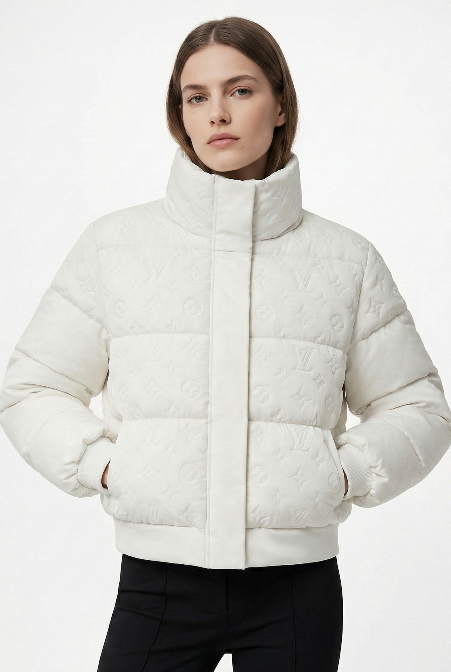 Quilted Monogram Jacket