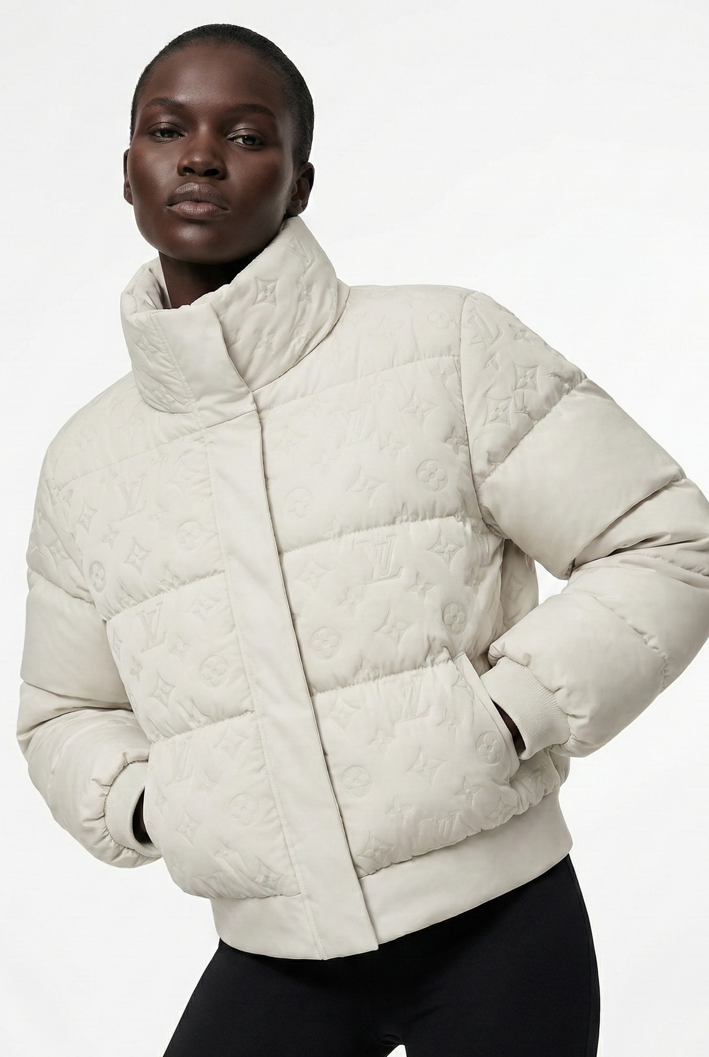 Quilted Monogram Jacket