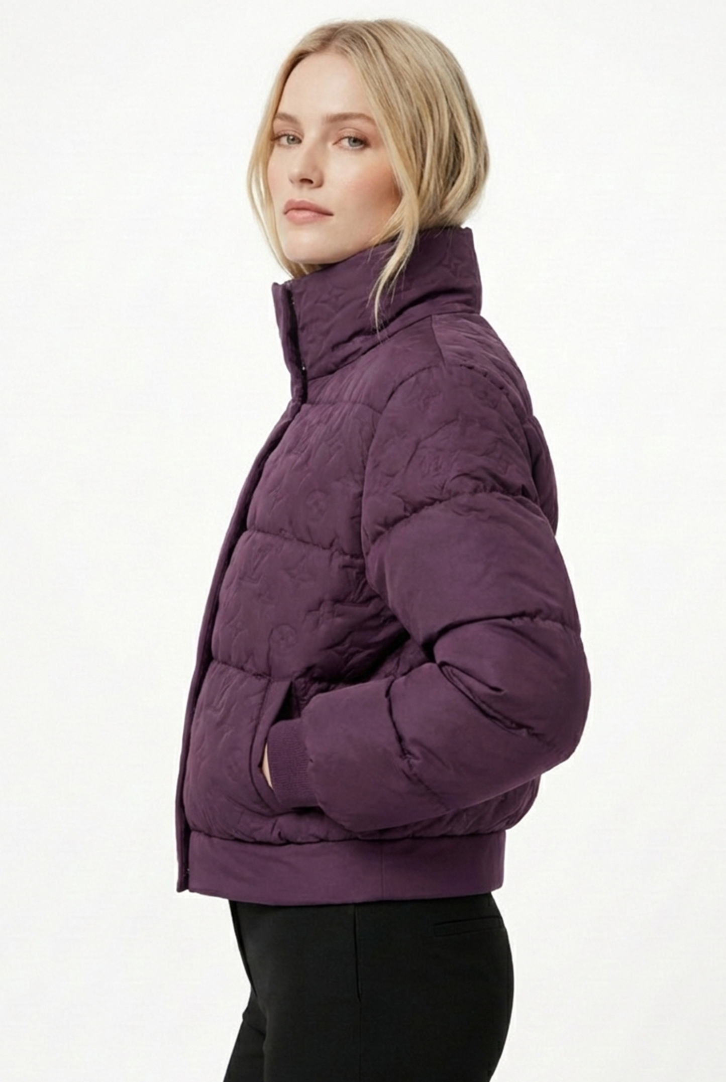 Quilted Monogram Jacket