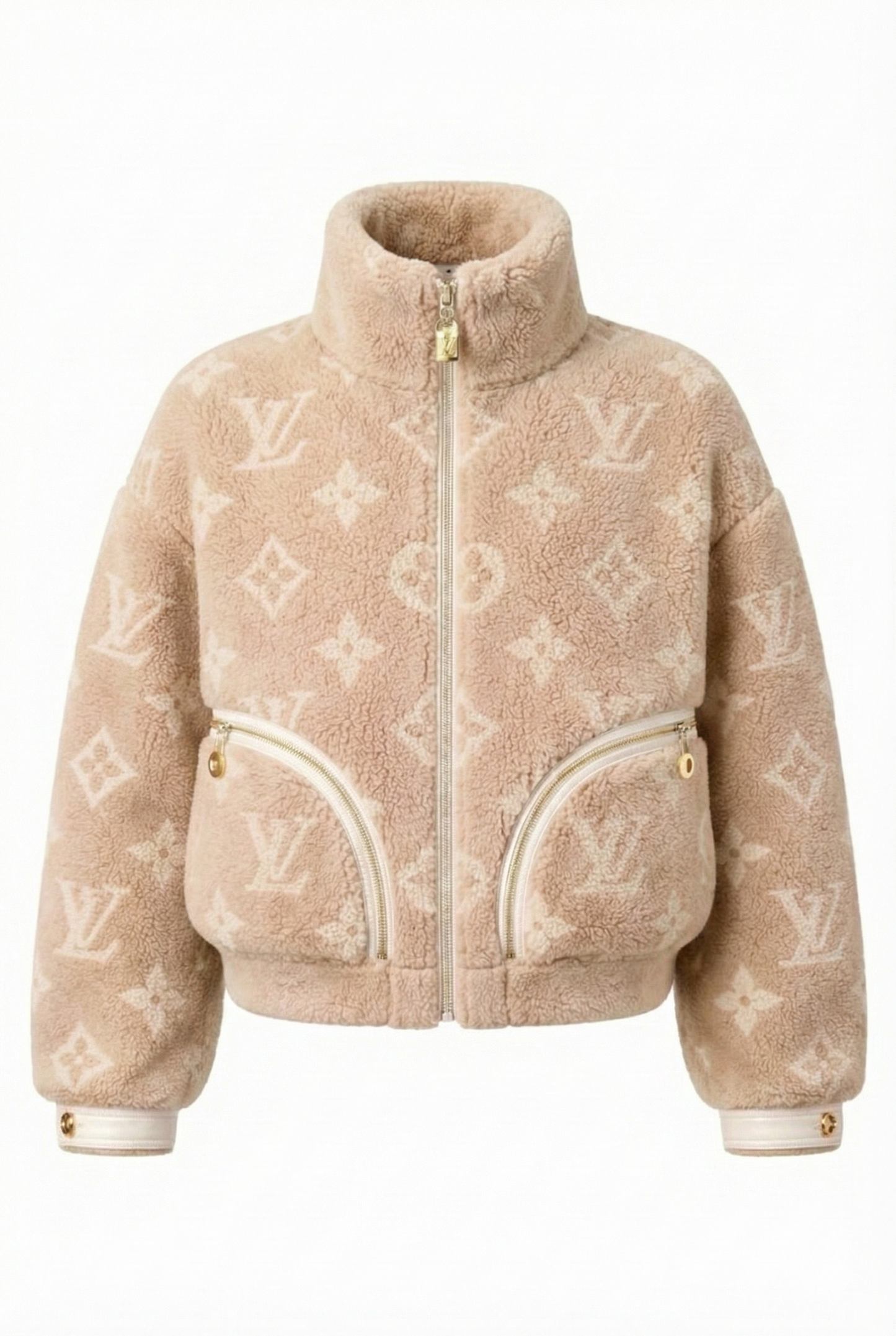 Shearling Monogram Jacket