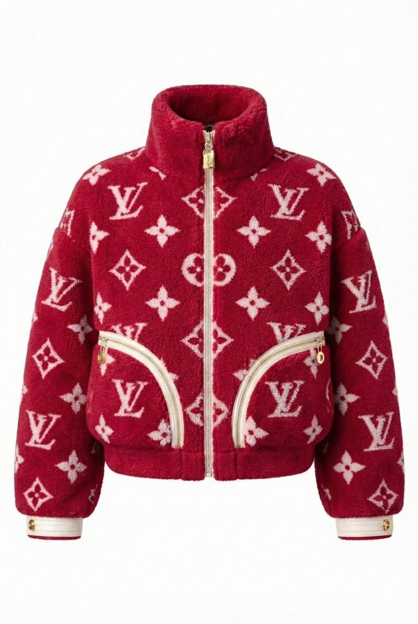 Shearling Monogram Jacket