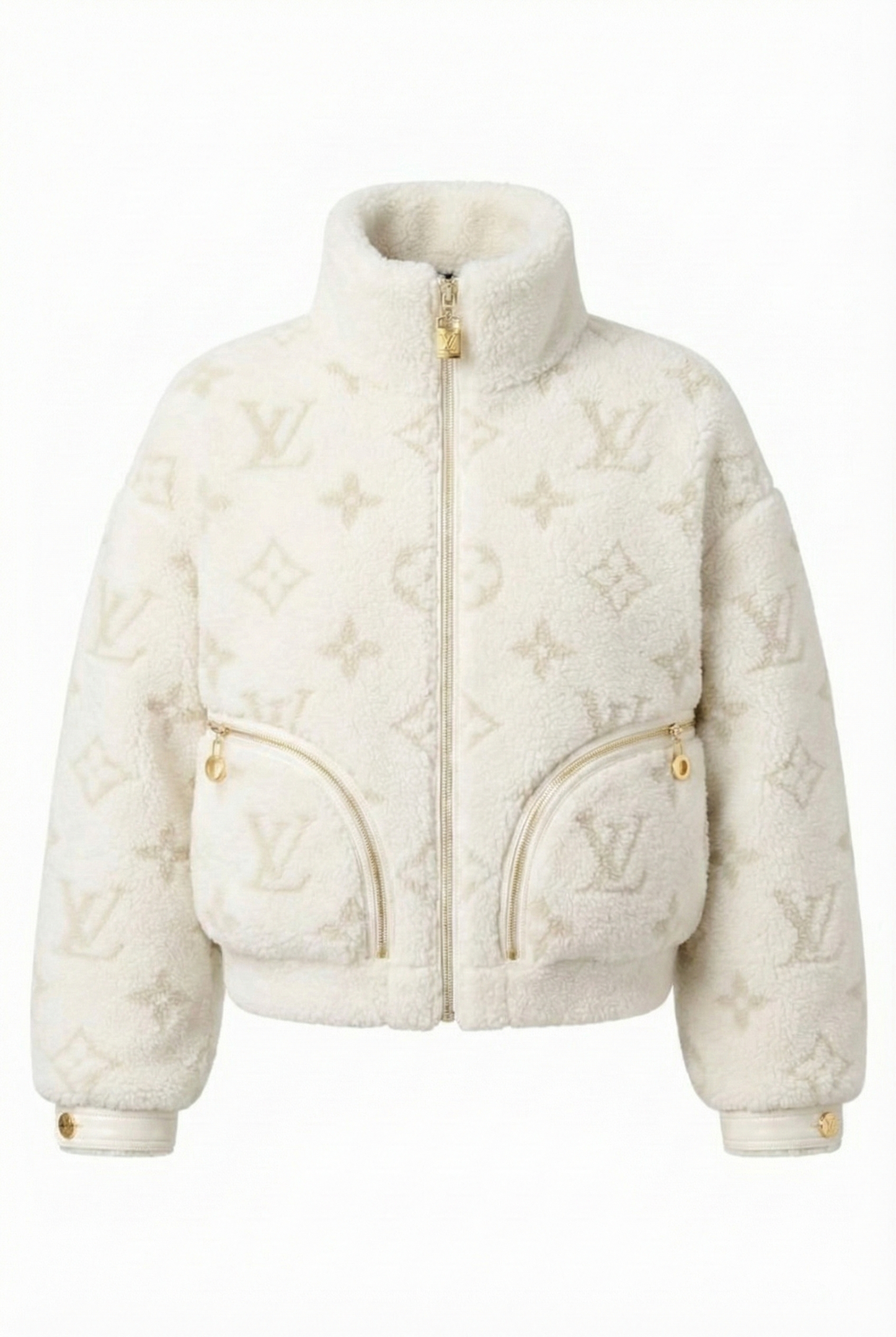 Shearling Monogram Jacket