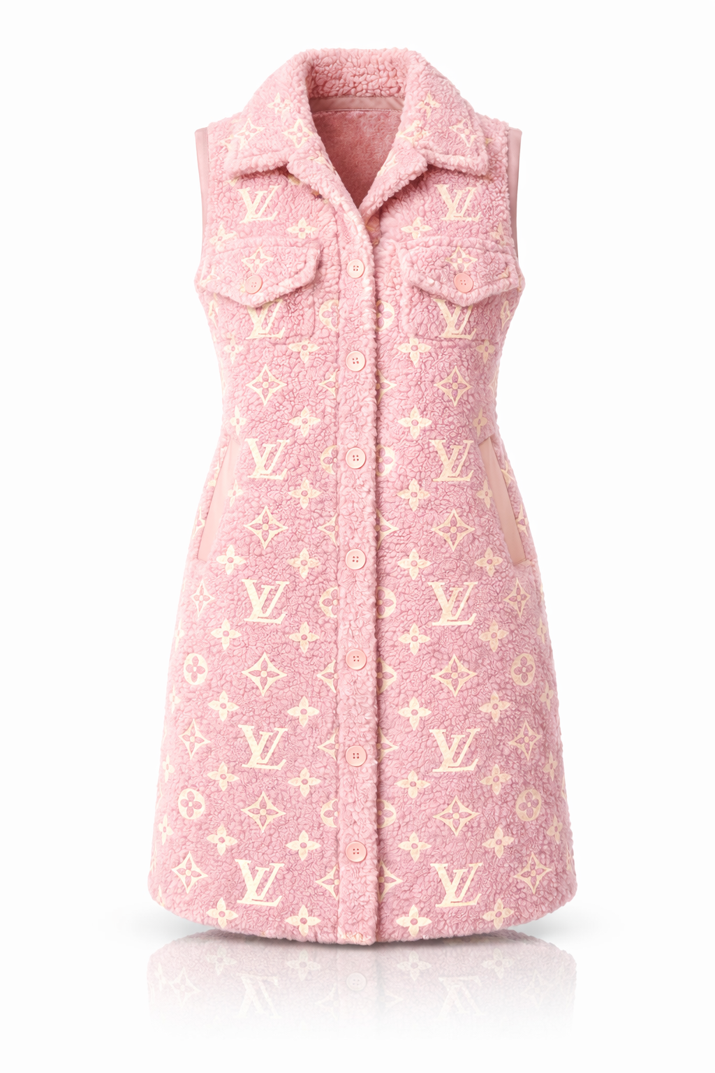 Monogram Teddy Vest
