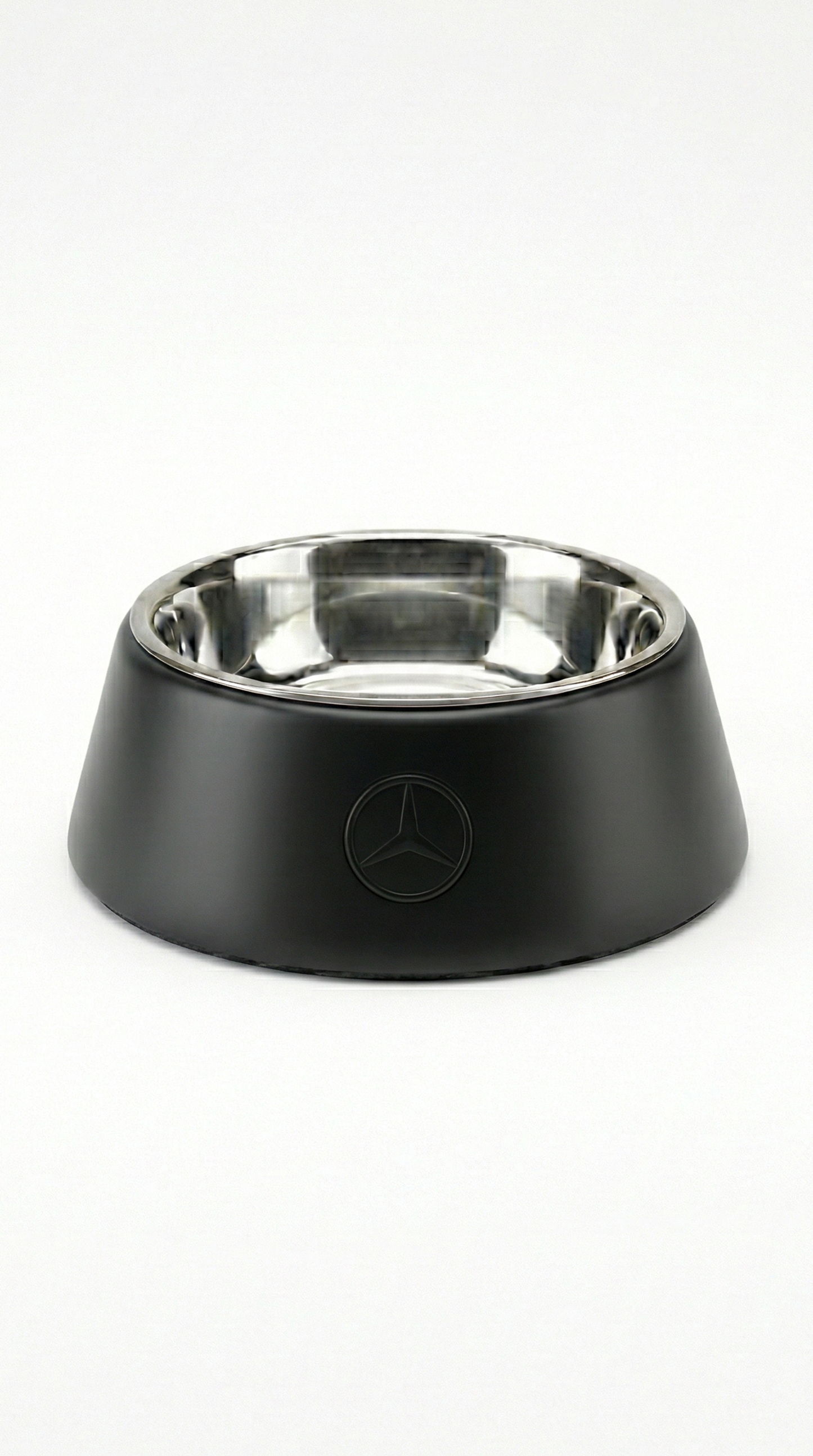 Stainless steel designer dog bowl